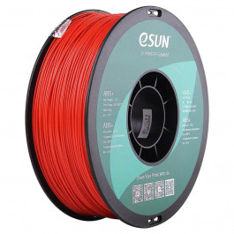 Esun ABS Plus Filament (пластик) для 3D принтера eSUN 1кг, 2.85мм, червоний (ABS+285R1)