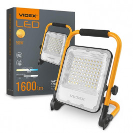 VIDEX LED акумуляторний PREMIUM F2A 50W 5000K (VL-F2A-505)