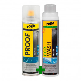 TOKO Duo-Pack Textile Proof & Eco Textile Wash 250ml (558 2504)