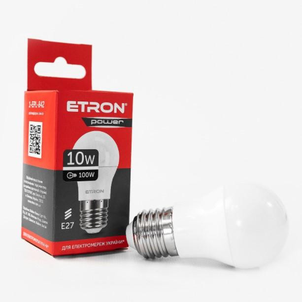 Etron LED 1-EPL-842 G45 10W 4200K Е27 - зображення 1