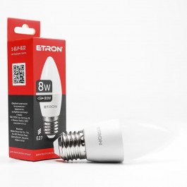 Etron LED 8W 4200K E27 (1-ELP-022)