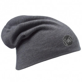 Buff шапка  HEAVYWEIGHT MERINO WOOL HAT Adult solid grey