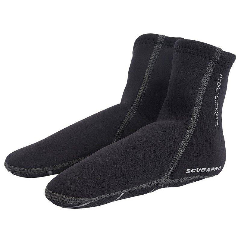 Scubapro Hybrid Sock 2.5mm, Black, XL/XXL (57.090.500) - зображення 1