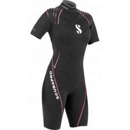   Scubapro Definition Shorty 2.5mm Women, Black/Pink, XS (63.739.100)