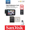 SanDisk 32 GB microSDHC High Endurance UHS-I U3 V30 + SD adapter SDSQQNR-032G-GN6IA - зображення 2