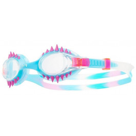   TYR Swimple Spikes Tie Dye Kids, Clear/Mint/Purple (LGSPKTD-498)