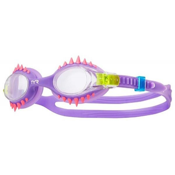 TYR Swimple Spikes Kids, Clear/Purple/Lt.Purple (LGSWSPK-509) - зображення 1