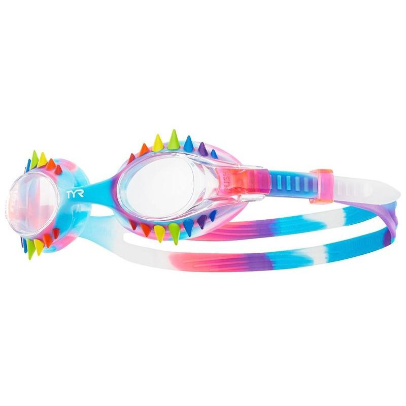 TYR Swimple Spikes Tie Dye Kids, Rainbow/Pink/Purple (LGSPKTD-973) - зображення 1