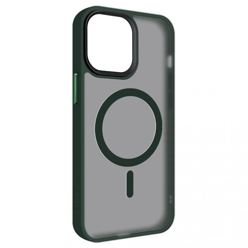 ArmorStandart Uniq Magsafe Apple iPhone 14 Pro Max Dark Green (ARM75325) - зображення 1