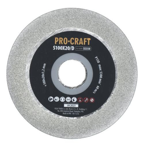 ProCraft Заточувальний диск алмазний S100X20/D для  SS350 - зображення 1
