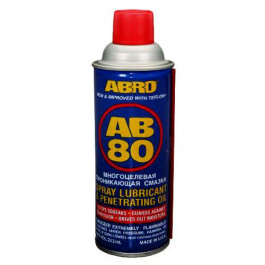 ABRO Проникающая смазка ABRO, 283мл, (AB 80)