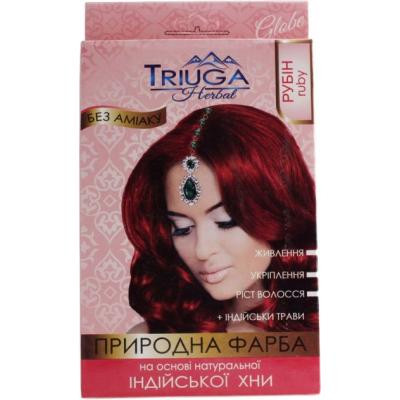 Triuga Herbal Хна  Природная краска рубин (8908003544168) - зображення 1