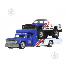   Hot Wheels Car Culture '80 Dodge Macho Power Wagon Транспортер Retro Rig (FLF56/HKF38)