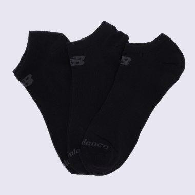 New Balance Шкарпетки  Prf Cotton Flat Knit No Show 3 Pair чорні S (192983722984) - зображення 1