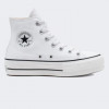 Converse Жіночі кеди високі  Chuck Taylor All Star Lift 560846C-102 39.5 (8.5) 25 см Білі (888755504437) - зображення 3