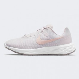   Nike Кроссовки  W  Revolution 6 Nn DC3729-500 38 (7) 24 см Бело-розовые (195242836828)