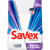 Savex Пральний порошок  Premium Whites&Colors, 2,25 кг (3800024047879) - зображення 1