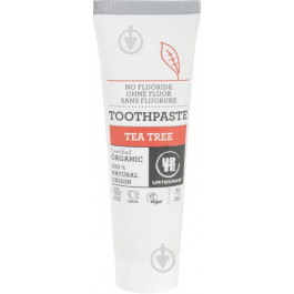 URTEKRAM Toothpaste Tea Tree 75 ml Органическая зубная паста Чайное дерево (5765228837825)