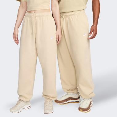 Nike Спортивні штани 196607879894  W Nsw Club Flc Mr Os Pant DQ5800-126 M Sanddrift/White (196607879894) - зображення 1