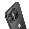 Hoco Захисне скло  A18 3D Metal Frame на задню камеру для Apple iPhone 12 Mini, Black - зображення 1