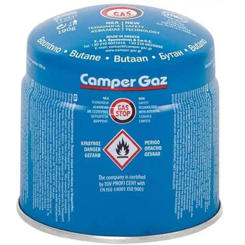 Camper Gaz Cartridge 190g Gas Stop - зображення 1