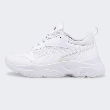 PUMA Кроссовки  Cassia 38464701 37.5 (4.5) 23.5 см  White- White- Team Gold (4064536228754) 37 Белый - зображення 1