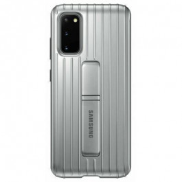 Samsung G980 Galaxy S20 Protective Standing Cover Silver (EF-RG980CSEG)