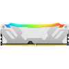 Kingston FURY 16 GB DDR5 6400 MHz Renegade Silver/White RGB (KF564C32RWA-16) - зображення 3