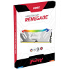 Kingston FURY 16 GB DDR5 6400 MHz Renegade Silver/White RGB (KF564C32RWA-16) - зображення 4