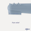 Difrax Дитяча зубна щітка  Cиліконова, масажна, Pink (377 Pink) - зображення 5