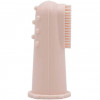 Difrax Дитяча зубна щітка  Cиліконова, масажна, Pink (377 Pink) - зображення 6