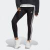 Adidas Спортивні легінси  W 3S Hw Lg IC7151 XS Black/White (4066752292380) - зображення 1