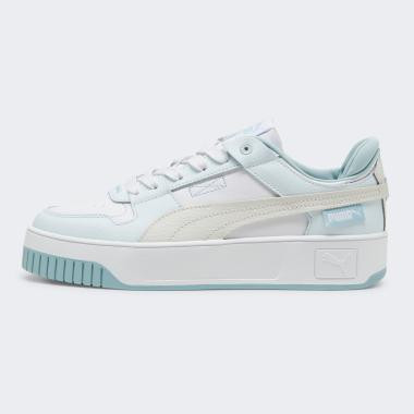 PUMA Жіночі кеди низькі  Carina Street Vtg 39233807 37.5 (4.5UK) 23.5 см  White-Feather Gray-Dewdrop (409 - зображення 1