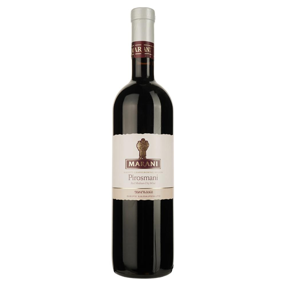 Marani Вино Марани Пиросмани красное полусухое 0.75 л 12% (4867616020190) - зображення 1