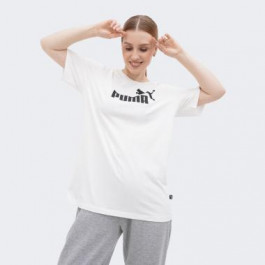   PUMA Футболка  Ess Logo Boyfriend Tee 58686802 XS White (4063697261624)