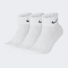 Nike Носки  V Cush Ankle-3P Value SX4926-101 L (42-46) 3 пары Белые (887232701109) - зображення 1