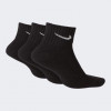 Nike Носки  V Cush Ankle-3P Value SX4926-001 S (34-38) 3 пары Черные (887232701048) - зображення 2