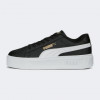 PUMA Женские кеды низкие  Smash Platform v3 39075802 39 (6UK) 25 см  Black- White- Gold (4065452544423) - зображення 1