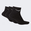 Nike Носки  U NK V CUSH ANKLE- 3P VALUE SX4926-001 р.M черный - зображення 2