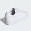 Adidas Кеди court platform ftwwht/ftwwht/cblack (GV9000) 6.5 Білий - зображення 4
