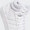 Adidas Кеди hoops 3.0 mid w ftwwht/ftwwht/dshgry (GW5457) Білий - зображення 7
