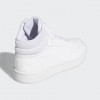 Adidas Кеди hoops 3.0 mid w ftwwht/ftwwht/dshgry (GW5457) Білий - зображення 4