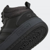 Adidas Кеди hoops 3.0 mid wtr cblack/carbon/ftwwht (GW6421) 7.5 Чорний - зображення 8