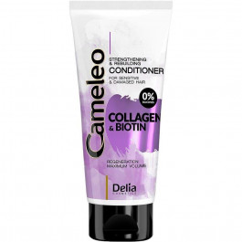 Delia Cosmetics Кондиционер  Collagen & Biotin Укрепляющий и Восстанавливающий 200 мл (5901350483275)