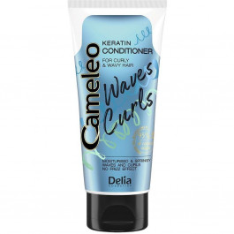   Delia Cosmetics Кератиновий кондиціонер для волосся  Cameleo Waves & Curls для кучерявого та хвилястого волосся 200 