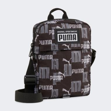 PUMA Спортивна сумка планшет через плече тканинна маленька  07913519 X Black-Logo AOP (4099685704248) - зображення 1