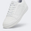 PUMA Кеди rebound v6 low (392328-03) 10 Білий, Світло-сірий - зображення 5