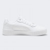 PUMA Жіночі кеди низькі  Carina 2.0 Lux 39501701 37 (4UK) 23 см  White-Vapor Gray- Silver (4099686092320) - зображення 3