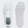 PUMA Жіночі кеди низькі  Carina 2.0 Lux 39501701 37 (4UK) 23 см  White-Vapor Gray- Silver (4099686092320) - зображення 4