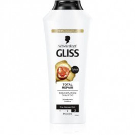   Schwarzkopf Gliss Total Repair інтенсивний відновлюючий шампунь 400 мл